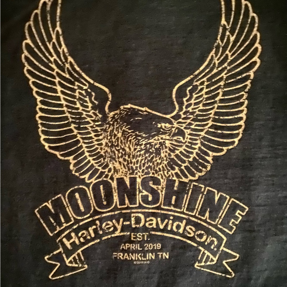😎 Mens HD Pocket Tee Moonshine Harley-Davidson 😎